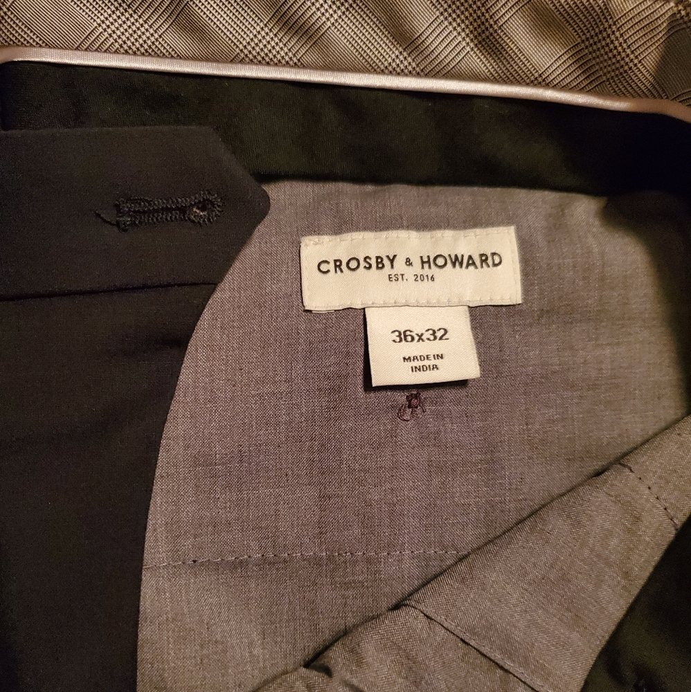 Crosby & Howard Navy dress pant